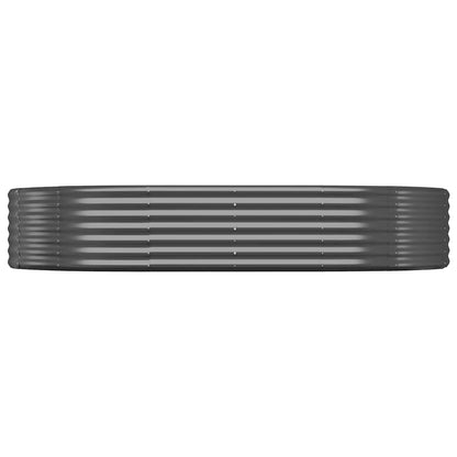 Jardinera Arriate Acero Galvanizado Antracita 214x140x36cm_2