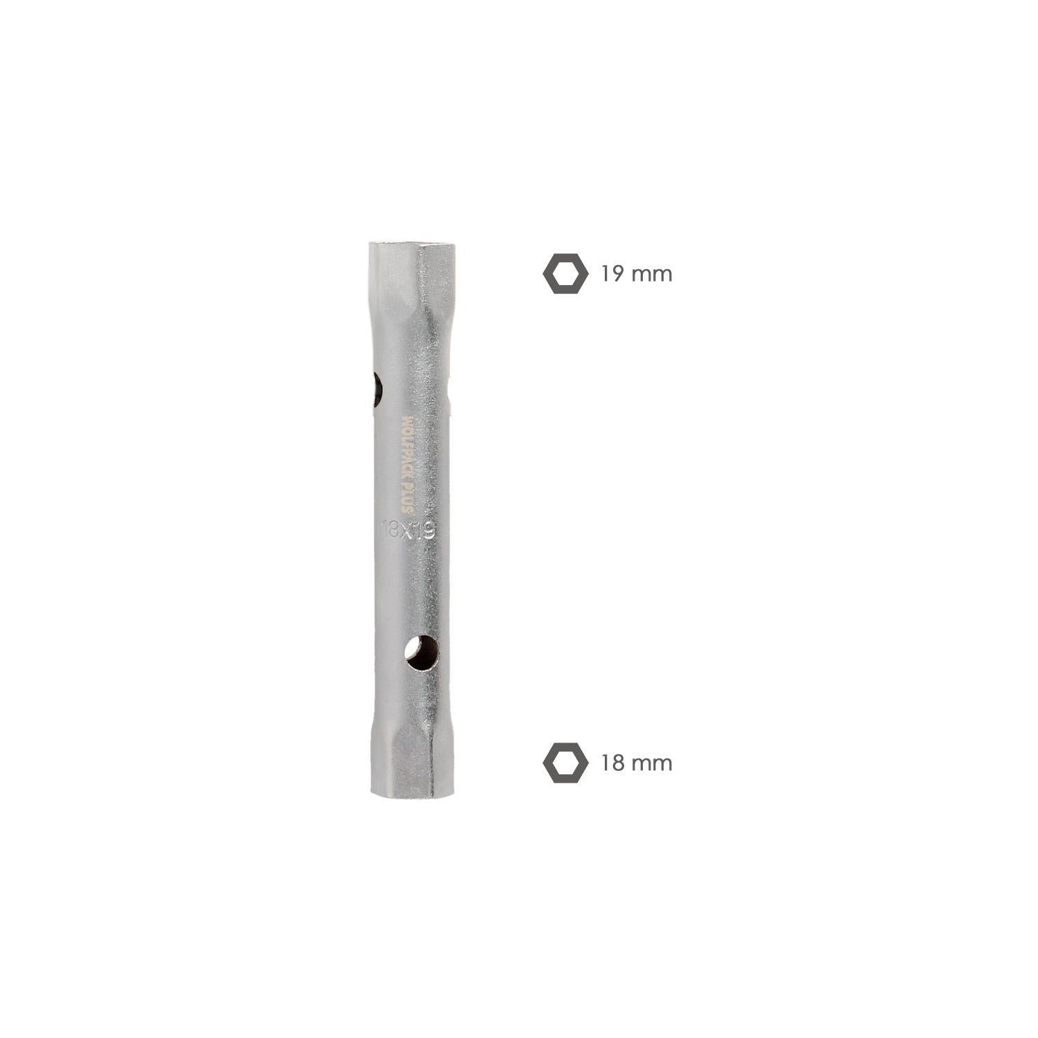 Llave Tubo Tubular 18x19 Fabricada En Acero Cromo Vanadio, Llave Grifería, Llave De Tubo Para Grifos, Llaves De Tubo Doble_1