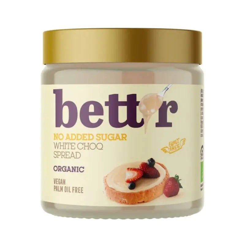 Crema De Chocolate Blanco Sin Azúcar Bett'r 250g Bio_0