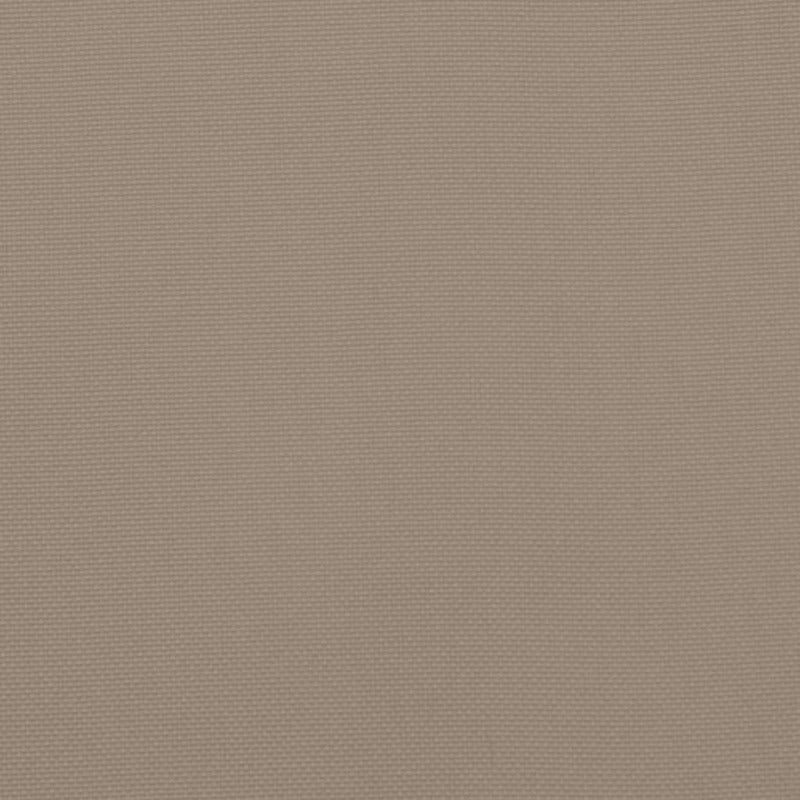 Vidaxl Cojín De Banco De Jardín Tela Oxford Gris Taupé 200x50x4 Cm_5