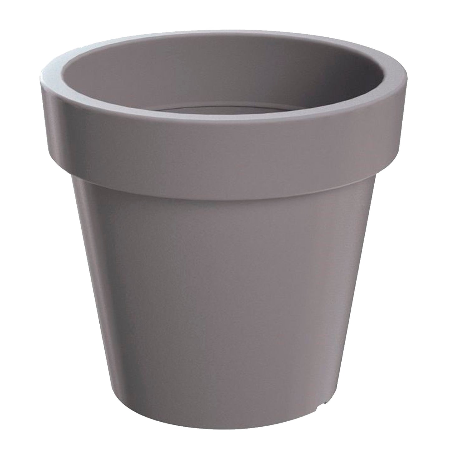 Maceta Lexo Round 212l., Dimensiones (mm) 800x800x740, Color Gris Piedra_0