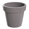 Maceta Lexo Round 212l., Dimensiones (mm) 800x800x740, Color Gris Piedra