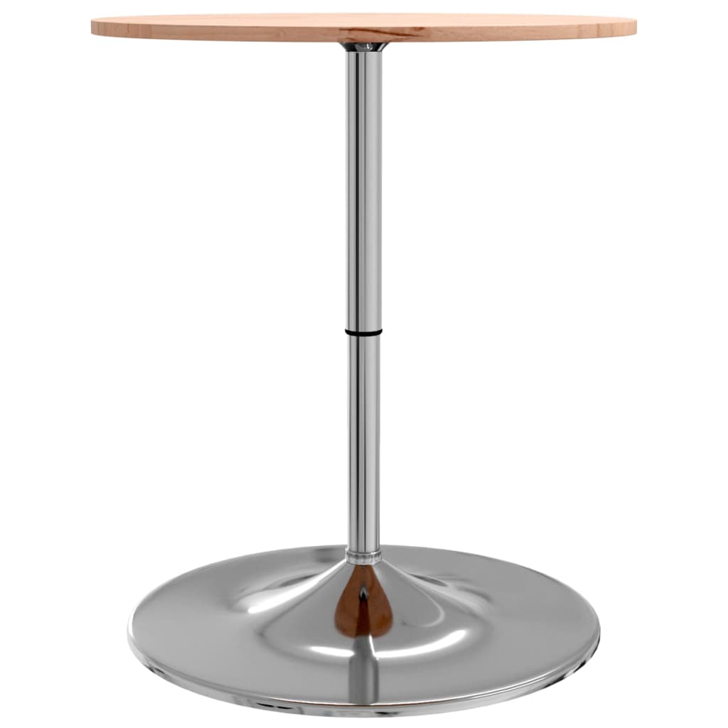 Mesa Alta De Madera Maciza De Haya Ø60x89,5 Cm_4