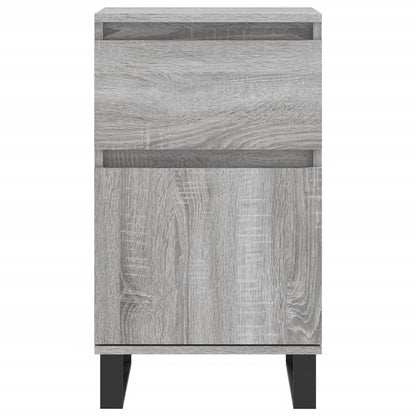 Aparador Madera De Ingeniería Gris Sonoma 40x35x70 Cm / Vetonek_5