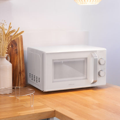 Microondas De 20 Litros Con Grill Grandheat 3120. 1050 W, Grill De 1000 W, Revestimiento Antidirt Itech, Modo Descongelación, Temporizador 35 Min, F_1