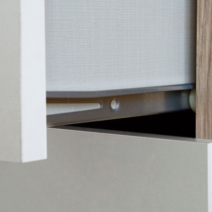 Zapatero Entrada Recibidor, Mueble Auxiliar Estrecho Zapatos, 2 Puertas, 1 Cajón 101x75x36 Cm, Briebe, Domus, Blanco