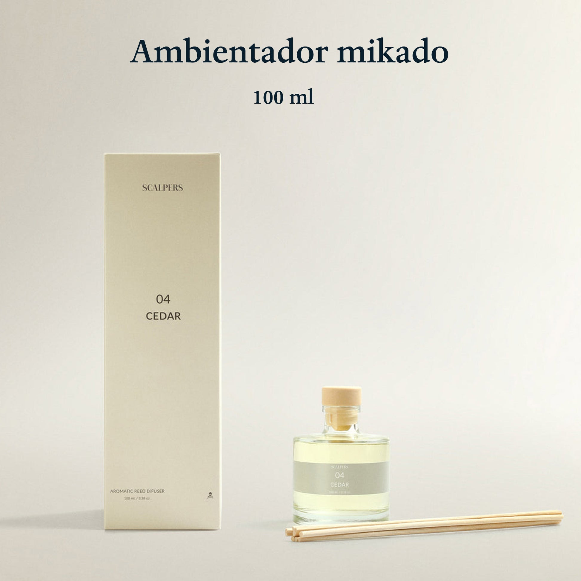 Difusor Mikado 100ml Cedro Scalpers_1