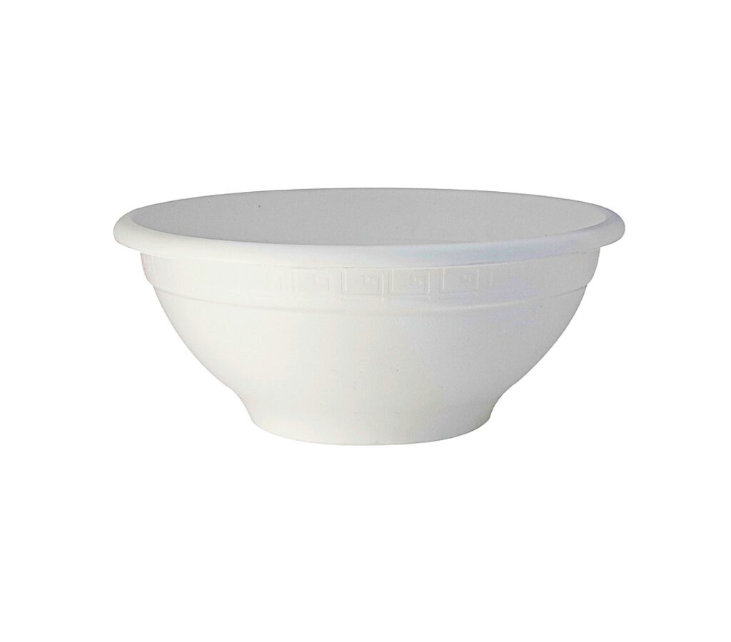 Cuenco Plástico Roma Blanco 30x14cm_0