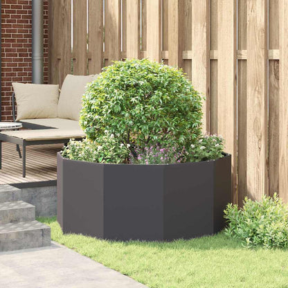 Jardinera Negro 120 X 120 X 50 Cm Acero_3