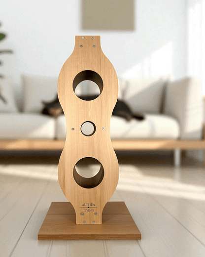 Torre Rascadora Océano, Madera Y Cartón Corrugado_0