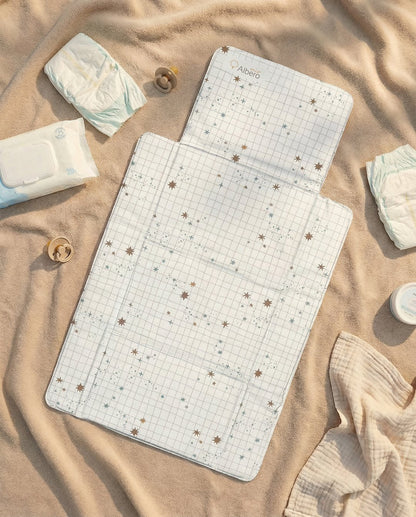 Cotton Color Cambiador Plegable De Viaje Plastificado Stardust_4