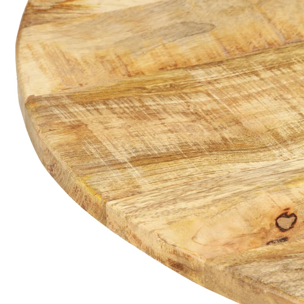 Mesa Auxiliar De Madera Maciza De Mango 68x68x56 Cm_2