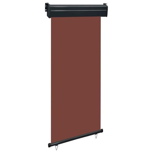 Vidaxl Toldo Lateral De Balcón Marrón 105x250 Cm_0