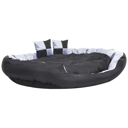 Vidaxl Cojín Para Perro Reversible Y Lavable Gris Y Negro 150x120x25 Cm_5
