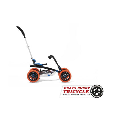 Coche De Pedales Berg Buzzy Nitro 2 En 1.