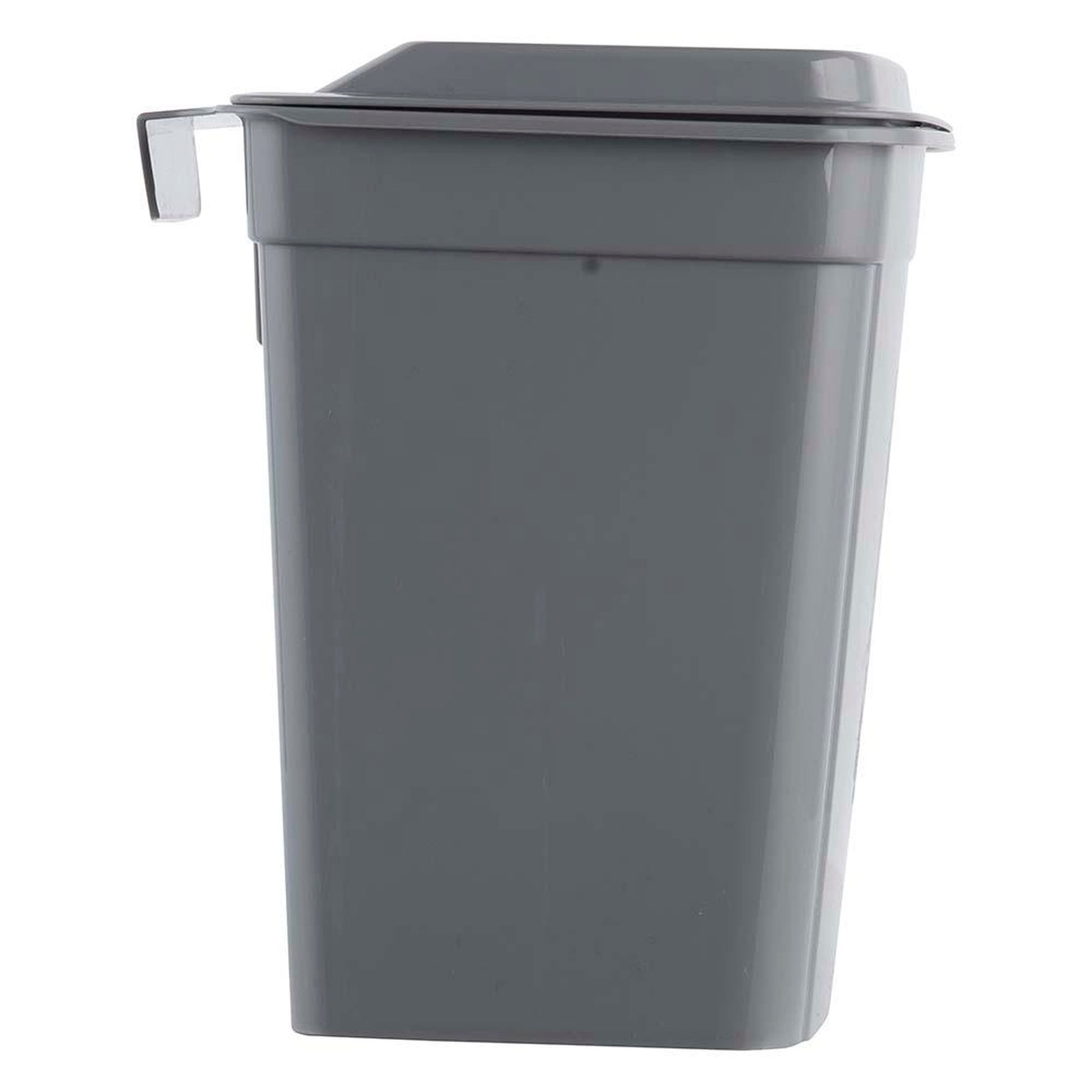 Papelera Colgante Milan, Con Tapa, Gris Nórdico, 4 Litros_3
