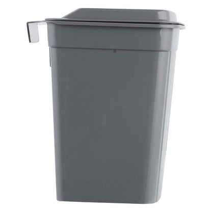 Papelera Colgante Milan, Con Tapa, Gris Nórdico, 4 Litros_3