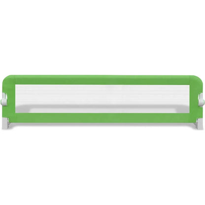 Vidaxl Barandilla De Seguridad Cama De Niño 2 Uds Verde 150x42 Cm_3