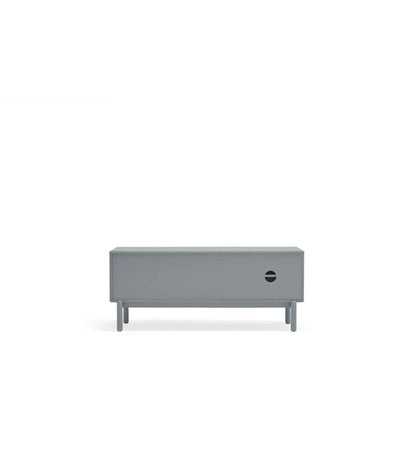 Mueble Para Televisión Modelo Corvo 1 Puerta 2 Cajones Acabado Gris Perla, 140cm(ancho)_3