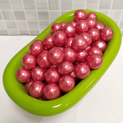 Bolsa Regalo 12 Perlas De Baño Aroma Fresas - Con Aceite De Soja - Hidrata, Suaviza Y Perfuma La Piel - Forma Bola_3