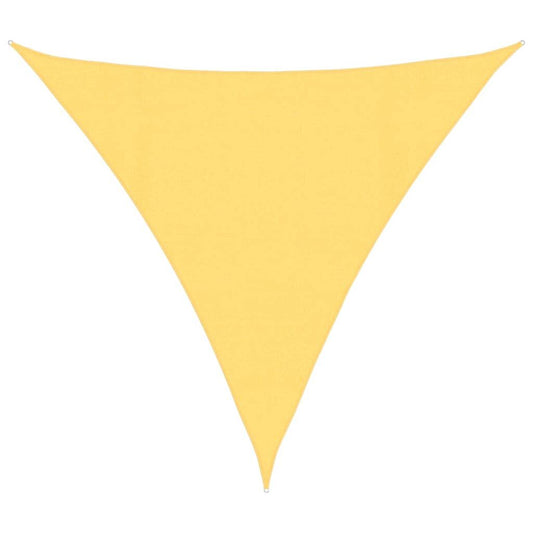 Vidaxl Toldo De Vela Hdpe Beige 160 G/m² 4,5x4,5x4,5 M_0