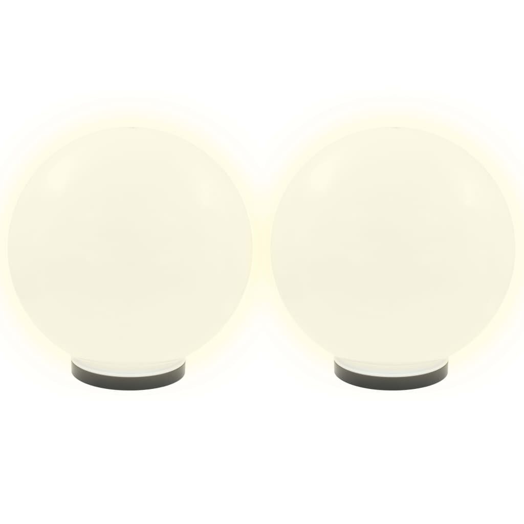 Vidaxl Lámparas De Bola Led 4 Unidades Esféricas Pmma 40 Cm_2