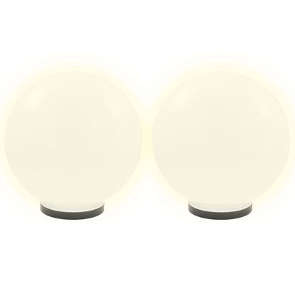 Vidaxl Lámparas De Bola Led 4 Unidades Esféricas Pmma 40 Cm_2