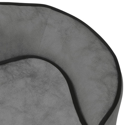 Vidaxl Sofá Para Perros Felpa Gris 67x47x36 Cm_5