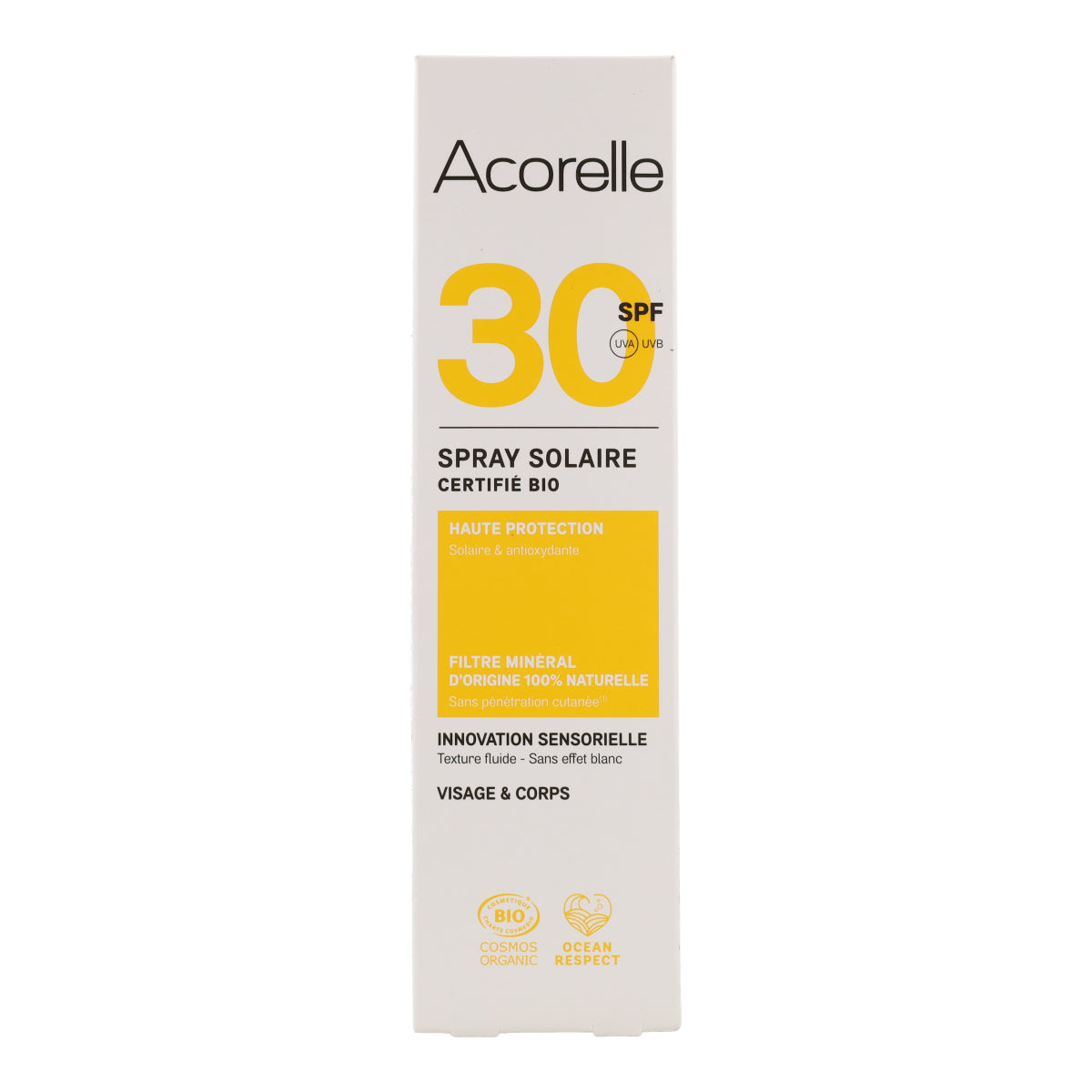 Spray Solar Spf 30 Acorelle 100 ml