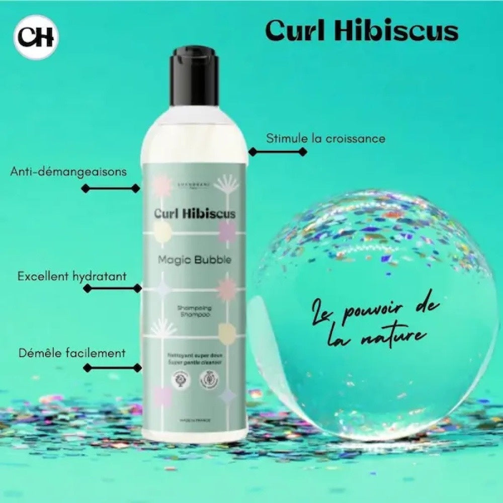 Curl Hibiscus Champú Magic Bubble 250ml_0