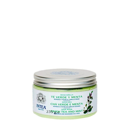 Mascarilla Té Verde Y Menta Cabello Graso Intea 235g_0
