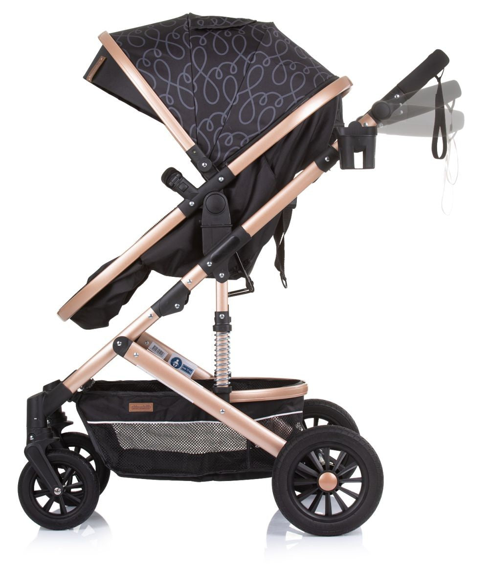 Carrito De Bebé Estelle Trío Convertible Ebony_2