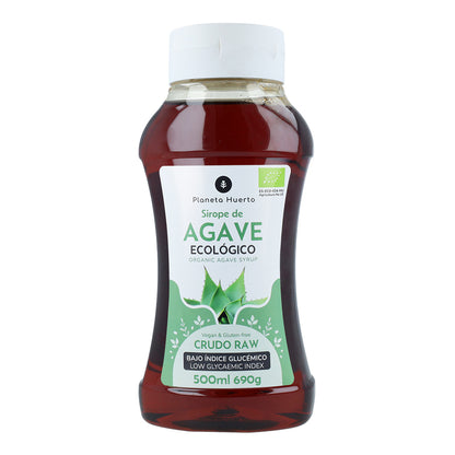Sirope de Agave ECO crudo Planeta Huerto 500 ml