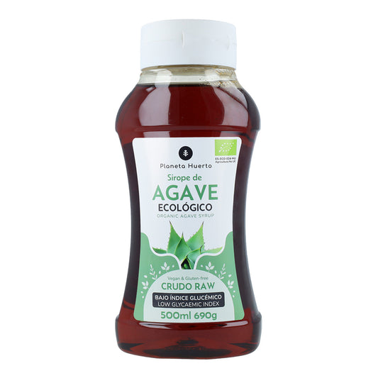 Sirope de Agave ECO crudo Planeta Huerto 500 ml