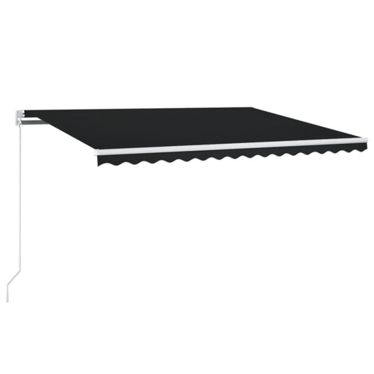 Toldo Manual Retráctil Gris Antracita 450x350 Cm_0