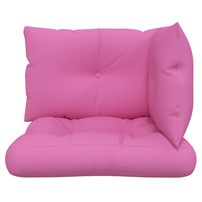 Vidaxl Cojines Para Palés 3 Piezas Tela Oxford Rosa_3