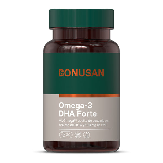 Omega-3 DHA Forte Bonusan 30 cápsulas