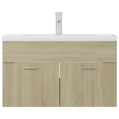 Mueble Con Lavabo Madera De Ingeniería Roble Sonoma_2