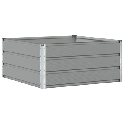 Jardinera Gris Claro 100 X 100 X 45 Cm Acero_0