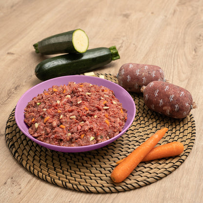 Comida Barf Para Perros. Menú Barf De Pavo 7,5kg_1