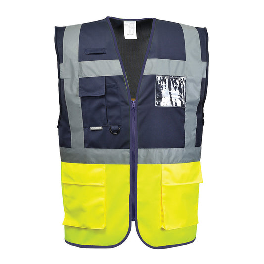 Chaleco De Alta Visibilidad Paris Contrast Executive / Xxl / Amarillo-marino_0
