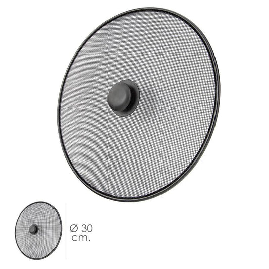 Tapa Anti Salpicaduras Sarten Acero Ø 30 Cm. Negro._0