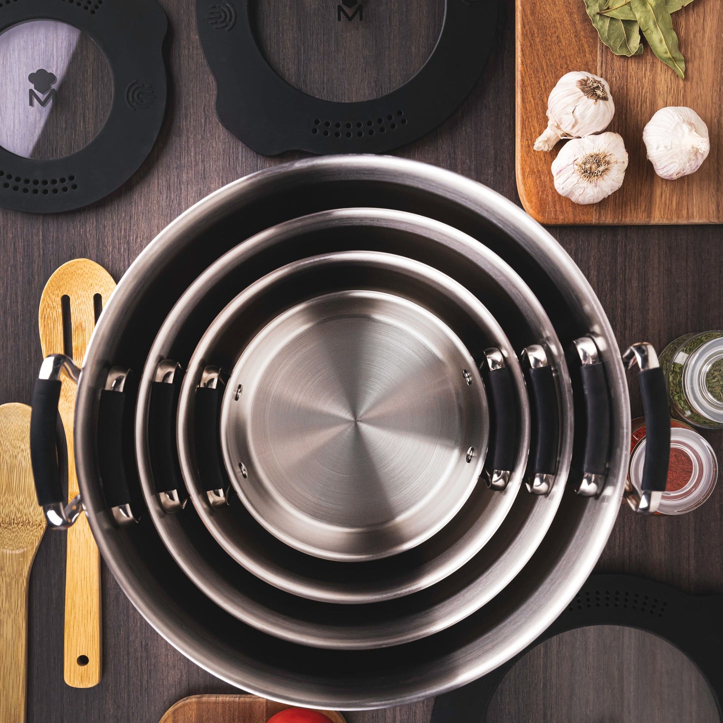 Cacerola 12cm Acero Inox Inducción