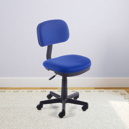 Silla De Estudio Juvenil Lion Pvc, Azul, 53 X 77a89 X 53cm_1