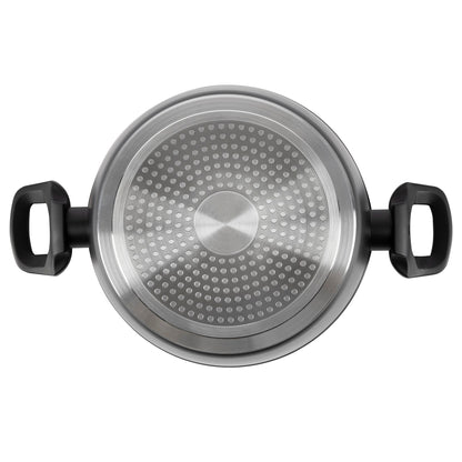 Bateria De Cocina 4pzs Aluminio Forjado Inducción Tormes San Ignacio