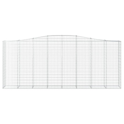 Cestas De Gaviones 8 Uds Forma De Arco Hierro 400x50x160/180 Cm_3