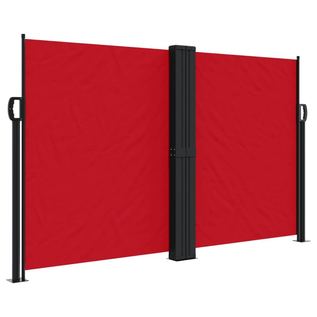 Vidaxl Toldo Lateral Retráctil Rojo 140x1200 Cm_0