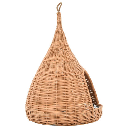 Casa Para Gatos Con Cojín Y Forma De Tipi Sauce Natural 40x60cm_3