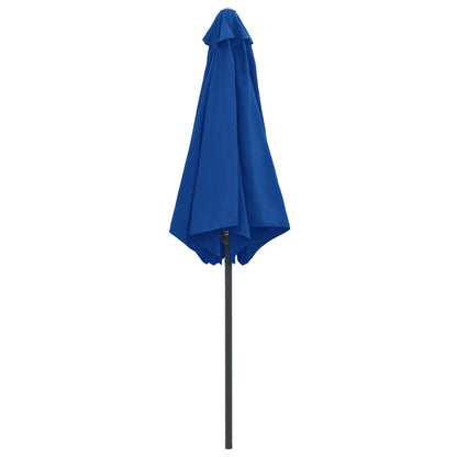 Vidaxl Sombrilla De Jardín Con Palo De Aluminio Azul Azure 270x246 Cm_3