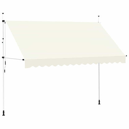 Toldo Retráctil De Operación Manual 350 Cm Crema_0